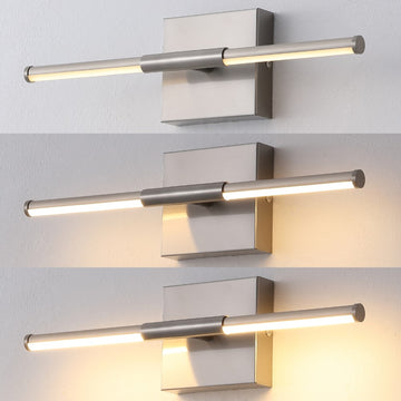Makena Modern Minimalist Dimmable Integrated LED Metal Wall Sconce